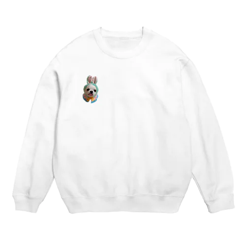 景虎くんのイースター Crew Neck Sweatshirt