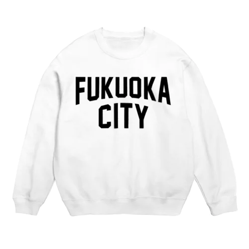 fukuoka CITY　福岡ファッション　アイテム Crew Neck Sweatshirt