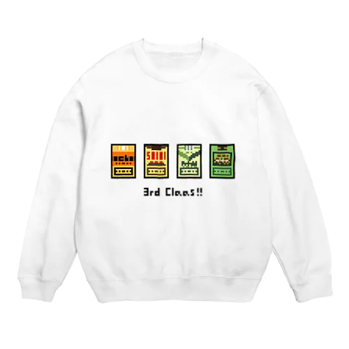 3rd Class!! Crew Neck Sweatshirt