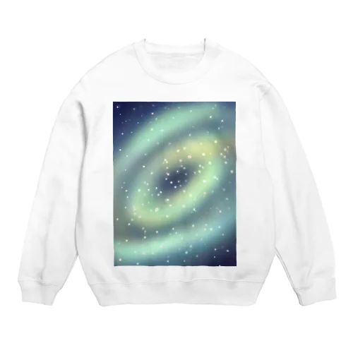 うずまく宇宙 Crew Neck Sweatshirt