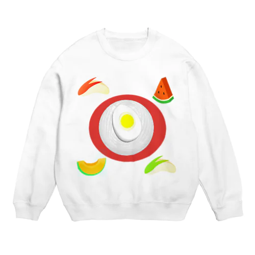 盛岡冷麺四季報 Crew Neck Sweatshirt