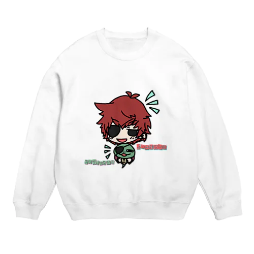 蛇ノ目とツチノメ Crew Neck Sweatshirt