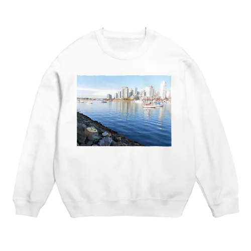 Smiling  Crew Neck Sweatshirt