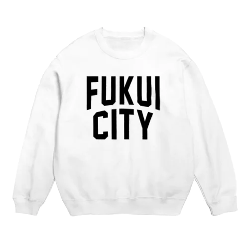 fukui city　福井ファッション　アイテム Crew Neck Sweatshirt