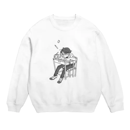 睡魔スウェット Crew Neck Sweatshirt