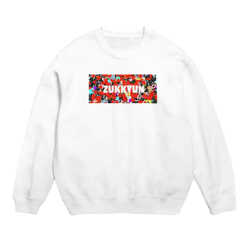 ズッキュン(ZUKKYUN) Crew Neck Sweatshirt