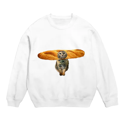 おフランスのねこ Crew Neck Sweatshirt