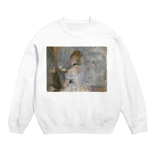 【世界の名画】ベルト・モリゾ『Woman at Her Toilette』 Crew Neck Sweatshirt