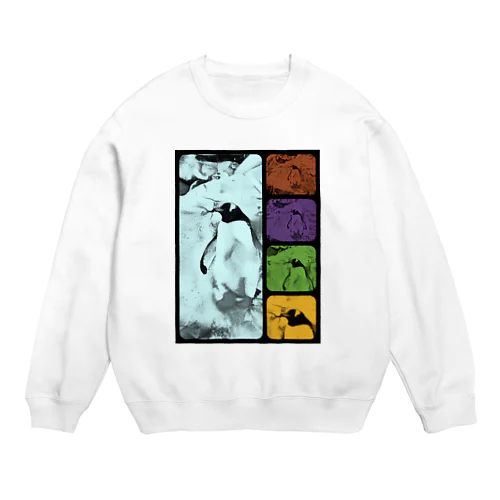 ペンギン[ダブル‐トーン（double tone）] Crew Neck Sweatshirt