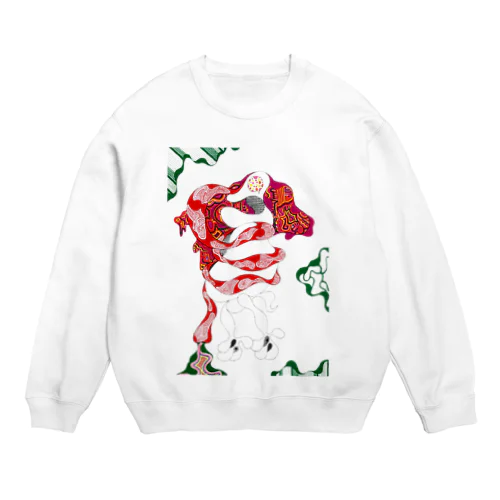 ゾウ Crew Neck Sweatshirt