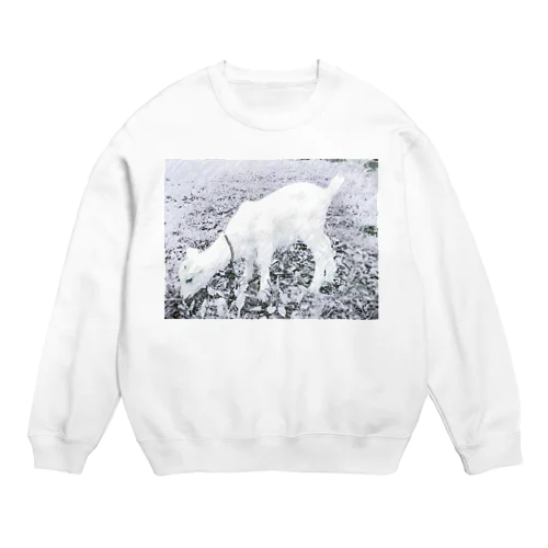 草を食む Crew Neck Sweatshirt