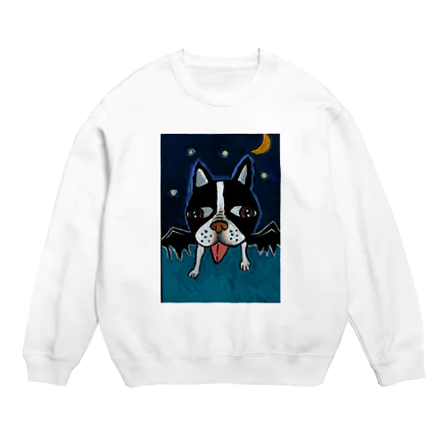 お疲れデビルちゃん Crew Neck Sweatshirt