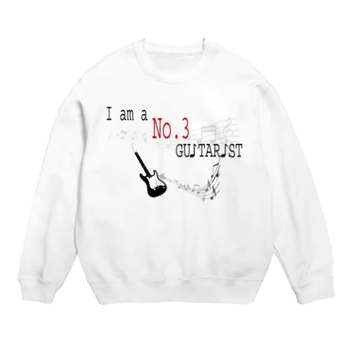 No.3　ギタリスト Crew Neck Sweatshirt