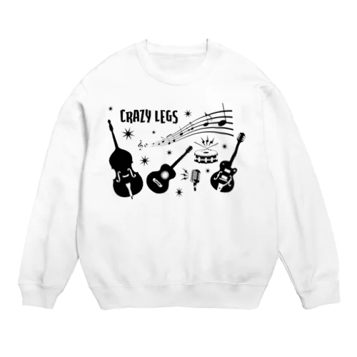 CRAZY LEGS Crew Neck Sweatshirt