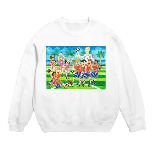 壁はきっと、取り外せる。 Crew Neck Sweatshirt