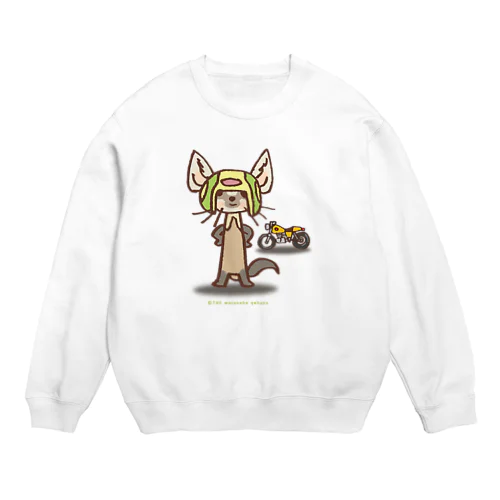 テン：バイカー Crew Neck Sweatshirt