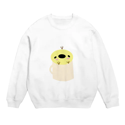 カップひよこちゃん Crew Neck Sweatshirt