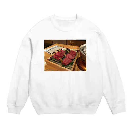 うまいやつ Crew Neck Sweatshirt