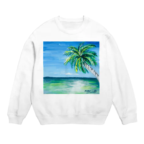 夏の始まり Crew Neck Sweatshirt