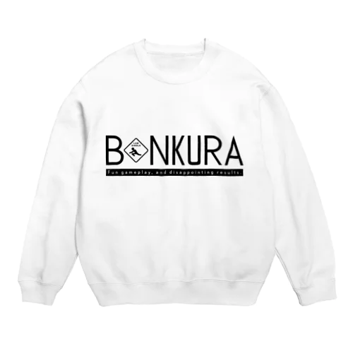 BONKURA TYPO BLK スウェット