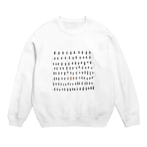 紅一点 Crew Neck Sweatshirt