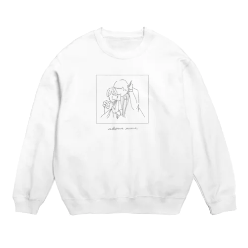 about Time  Crew Neck Sweatshirt