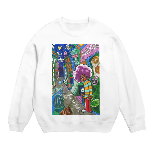 ソウル少年の夜(サタデーナイト) Crew Neck Sweatshirt