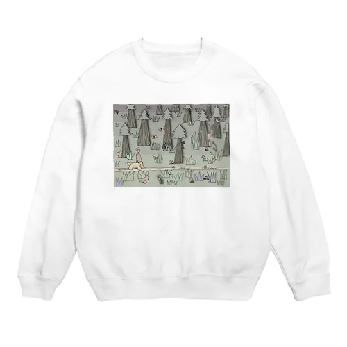 indyくんのお散歩 Crew Neck Sweatshirt