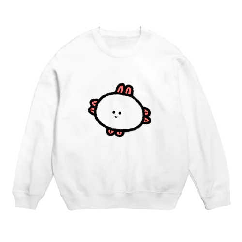 四方向マンボウ Crew Neck Sweatshirt