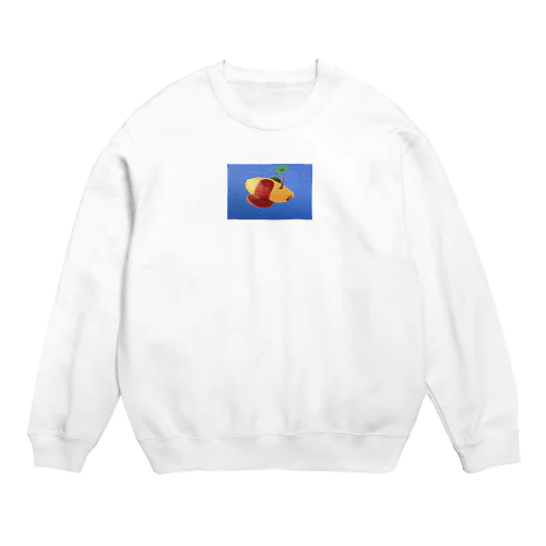 【あったらいいね】オムライス島 Crew Neck Sweatshirt