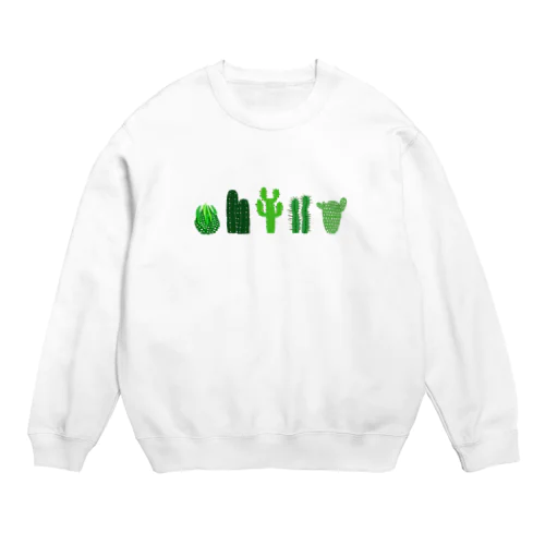 カクタス🌵サボテン🌵 Crew Neck Sweatshirt