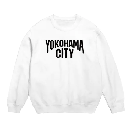 横浜 YOKOHAMA ヨコハマシティ Crew Neck Sweatshirt