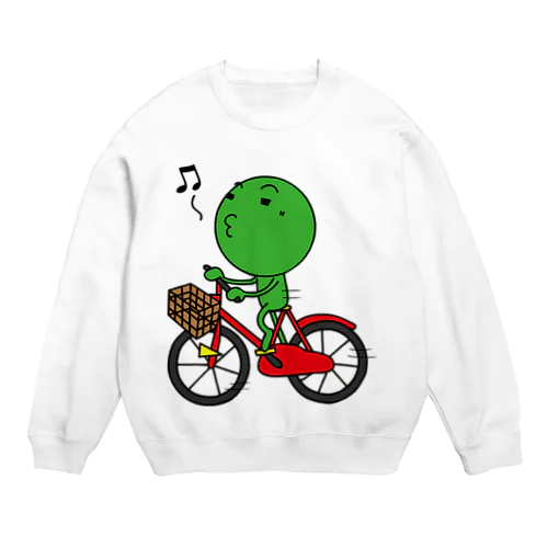 チャリ枝豆 Crew Neck Sweatshirt