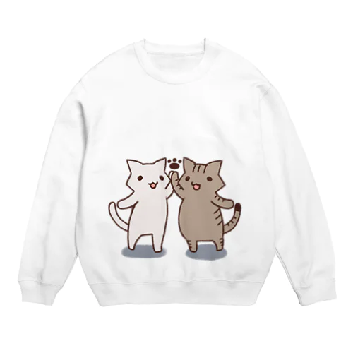 ねこぐらし Crew Neck Sweatshirt