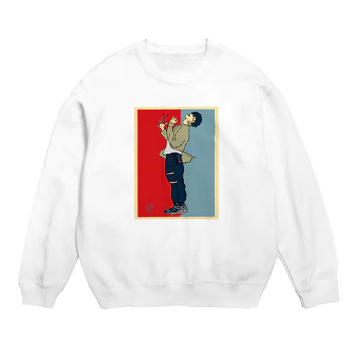 【限定2つ】美容師 男の子  Crew Neck Sweatshirt