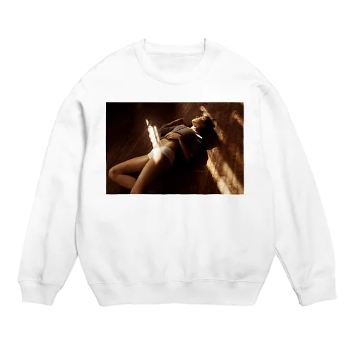 Claudia_Photographer Crew Neck Sweatshirt