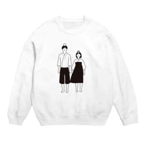 おりひめとひこぼし Crew Neck Sweatshirt