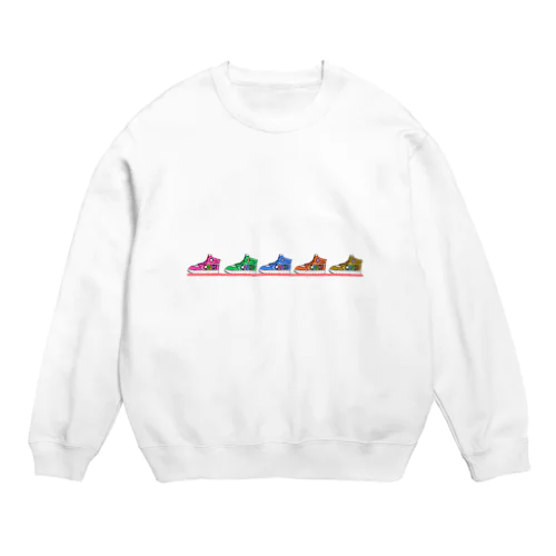 CANDY:Sneaker Crew Neck Sweatshirt