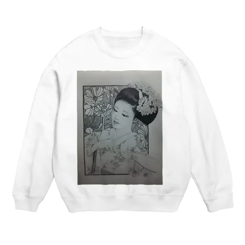 優雅に…そして華やかに Crew Neck Sweatshirt