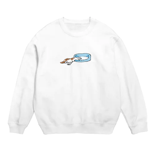 おひるねキャバブレンハイム Crew Neck Sweatshirt