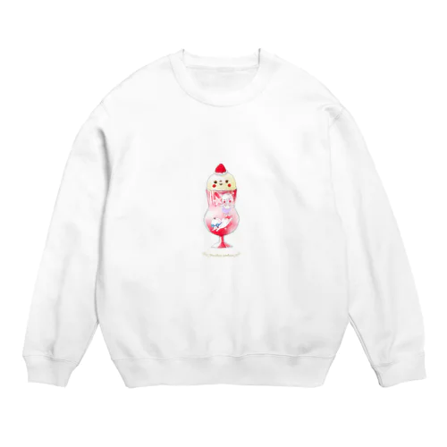 いちごしょだぷろーと Crew Neck Sweatshirt