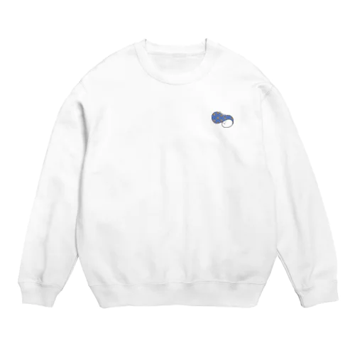 Reeeeegent-kun　-青に白いお花-  Crew Neck Sweatshirt