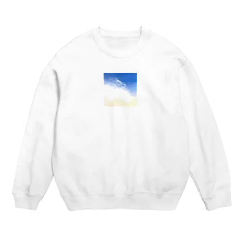 MILKY SKY Crew Neck Sweatshirt