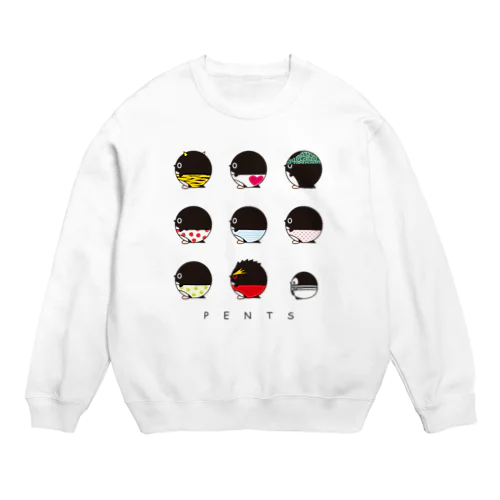 ぺんつ Crew Neck Sweatshirt