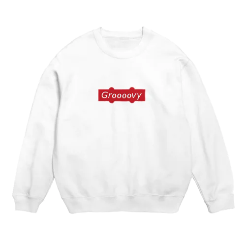 Groooovy - JB Pickup box logo Crew Neck Sweatshirt