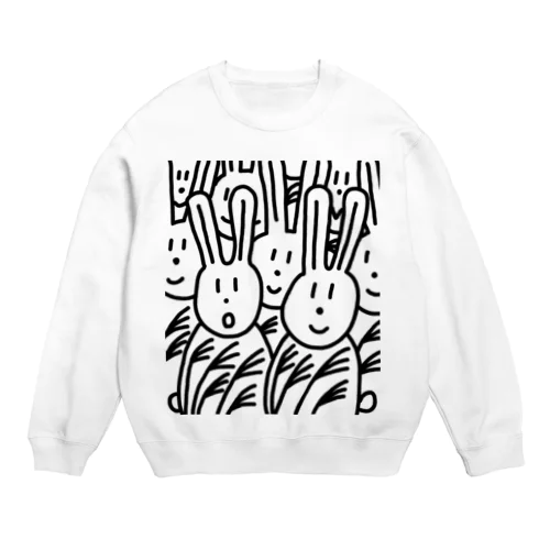 月が、綺麗ですね。（原画） Crew Neck Sweatshirt