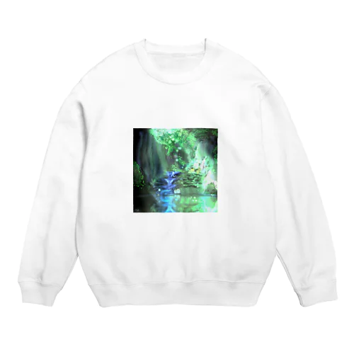 《どるちぇ旅》＊おだやかな秘境＊ Crew Neck Sweatshirt