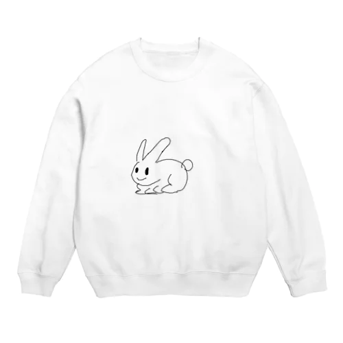 うサギ Crew Neck Sweatshirt