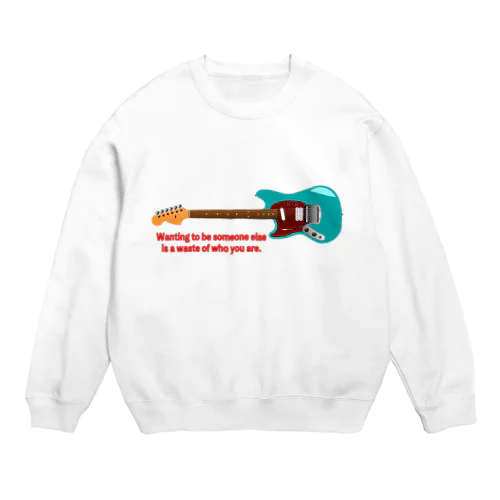 ギター（レフティー） Crew Neck Sweatshirt