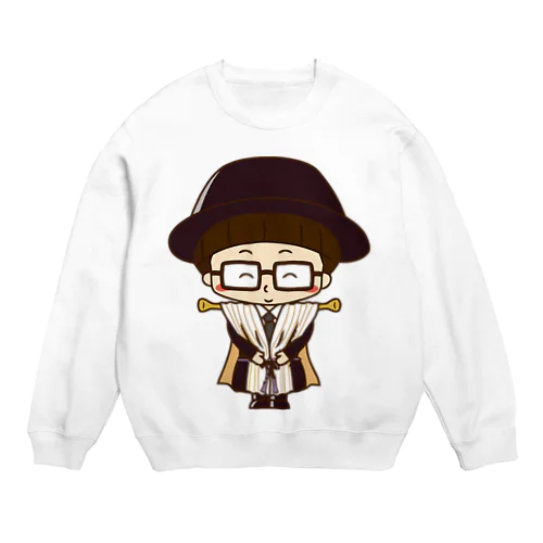 カーテンマンJr.（ありがとう）のスウェット Crew Neck Sweatshirt